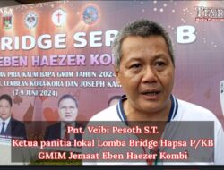 Hapsa P/KB Sinode GMIM 2024, 38 Peserta Lomba Bridge 38 team Ikut Bertarung diDesa Kombi