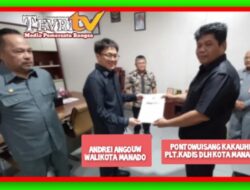 Resmi Ditunjuk Walikota Andrei Angouw, Pontowuisang Kakauhe Jabat Plt Kadis Lingkungan Hidup Kota Manado