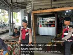 Ciptakan Area Publik Yang Aman, Sat Samapta Polres Dairi Lakukan Patroli Presisi