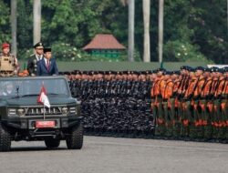 Presiden RI Joko Widodo Menjadi Inspektur Upacara HUT TNI Ke 79 Tahun di Monas