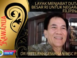 Dr Frits Pangemanan MSc PhD, Dinilai layak Menjabat Duta Besar RI Untuk Negara Filipina.