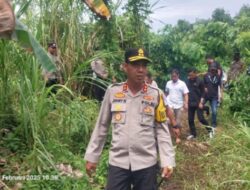 Kapolres Bangkep Turun Langsung Olah TKP Penemuan Jenazah Ananda Naya di Desa Bone Baru