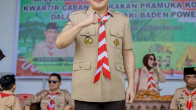 Hari Bapak Baden Powell ke 168, Ketua Kwarcab Kotamobagu Royke Kasenda Apresiasi Lomba Ketrampilan