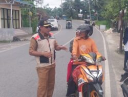 Sinergitas UPT Pendapatan Wilayah 13 Balut Bersama Bapenda Dalam Gakum Kesamsatan