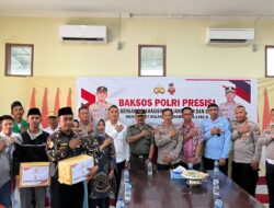 Polres Banggai Kepulauan Gelar Baksos Polri Presisi Sambut Ramadhan 1446 H, Gandeng Mahasiswa dan OKP
