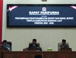 Rapat Paripurna DPRD Balut: Penyampaian Pidato/Sambutan Bupati & Wabup Terpilih Periode 2025-2030