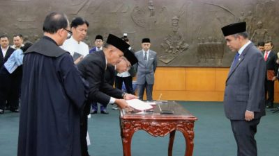MPR RI: Resmi Lantik Kombes Pol (Purn) Maruli Siahaan Jadi Anggota RPR RI PAW Tahun 2024-2029