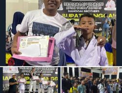 Berkat Keseriusan Upaya Issukamdani, INKANAS Balut Raih 14 Medali Pada Kejuaraan Karate Banggai Brother