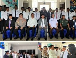Bupati Banggai Laut Lantik 15 Pejabat Baru, Kapolres Bangkep Hadiri Acara Perdana
