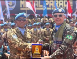 Satgas TNI Kontingen Garuda Raih Medali Kehormatan Dari PBB