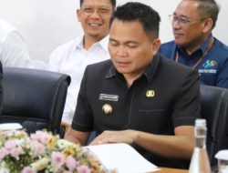 ‎‎Bupati Mitra Ronald Kandoli Hadiri Rakor High Level Dedicated Bersama Gubernur Sulut Yulius Selvanus