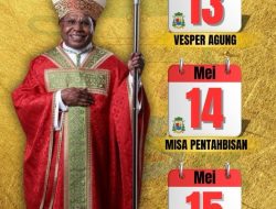 Persiapan Uskup Timika Dekenat Paniai