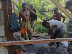 Kebersamaan Satgas TMMD dan Warga: Gotong Royong Bangun Kampung, Eratkan Persatuan