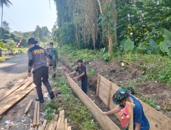 Satgas TMMD Ke-124 Kodim 1501/Ternate Percepat Pembangunan Drainase Untuk Mengatasi Genangan Air dan Banjir