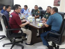 Audiensi antara Persatuan Wartawan Reaksi Cepat (PWRC) dan Inspektorat jenderal Kementerian Pertahanan