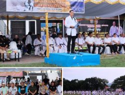 Dansat Brimob Polda Sulteng Buka Kegiatan Gashuku/Ujian “DAN” INKANAS Regional V di Luwuk