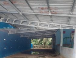 Miris Atap Sudah Bocor: Padahal Proyek Bangunan Tambahan Paud Desa Pososlalongo Barusan Tahun 2024 di Bangun