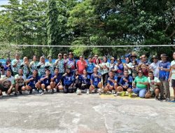 Personel Tim Banggai Laut Raih Juara 1 Voli Campuran HUT Satpol PP Ke-75 Tingkat Sulteng di Parimo