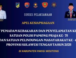 Sinopsis Kabupaten Banggai Laut Dalam Pelaksanaan Kegiatan HUT Satpol PP Ke-75 di Parimo