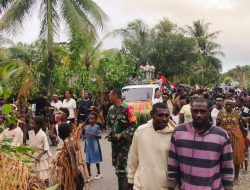 Pawai Patung Bunda Maria, Bukti TNI Selalu Ada Untuk Rakyat