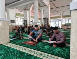 JELANG PERINGATAN HUT KE-80 RI, DANKODAERAL III GELAR DOA BERSAMA