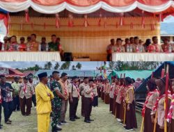 Perkemahan Pramuka di Desa Toropot Pererat Kerjasama Pemdes & Sekolah