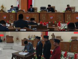 Kompak Lengkap! Paripurna DPRD Balut. Bupati, Wabup Hadir Ikuti Pembahasan KUA-PPAS-P & 2 Ranperda