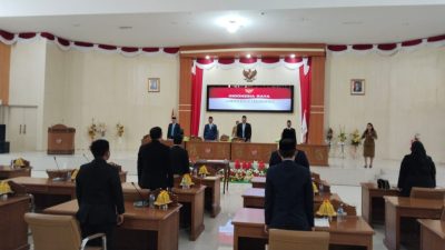 DPRD Balut, Gelar Rapat Paripurna Persetujuan Bersama Raperda Perubahan APBD 2025