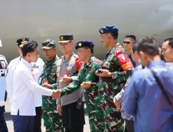 Dankodaeral IX Bersama Forkopimda Sambut Kedatangan Wakil Presiden Kunker di Maluku