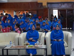 Semangat Dari Timur, Jalasenastri Kodaeral X Teguhkan Solidaritas dan Cinta Laut Dalam Tatap Muka dan Virtual Pembina Daerah Jalasenastri