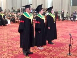 Hari Ini Kasad Jenderal TNI Maruli Simanjuntak Resmi Mewisuda 148 Sarjana dan Pascasarjana STHM TA 2025