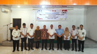 Bupati Balut: Buka Seminar Eksekutif Grand Design Pembangunan Kependudukan