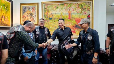 Terima Pengurus Black Hawk Batavia MC, Bamsoet Ajak Komunitas Otomotif Jadi Perekat Sosial dan Penggerak Ekonomi Rakyat