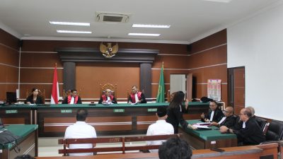 dokumentasi saat sidang Tuntutan