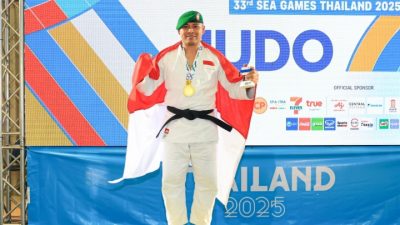 Ukir Sejarah, Sertu I Made Sastra Dharma Sabet Emas Judo SEA Games Thailand