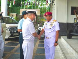 KODAERAL III TERIMA KUNJUNGAN KEHORMATAN DELEGASI ANGKATAN LAUT CHINA
