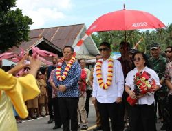 Bupati Talaud Welly Titah Menghadiri Safari Natal Dan Melantik BPD Meltim