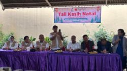 Aktivis 98 Bagikan Sembako Tali Kasih Natal, untuk Gereja HKBP Rawalumbu Bekasi dan Gereja Katolik St. Clara, Bekasi Utara