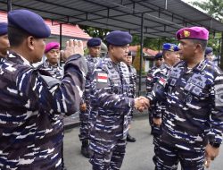 Kodaeral X TNI AL Gelar Apel Khusus, Dankodaeral X Tegaskan Tidak Ada Aktivitas Ilegal di Wilayah Laut