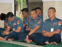 PERKUAT KARAKTER PRAJURIT JALASENA, KODAERAL III IKUTI KAUSERI AGAMA SERENTAK JAJARAN KOARMADA RI