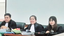 KANTOR HUKUM/ARIS MINTO GUMOLUNG & REKAN SANG PEMBELA KEBENARAN DAN KEADILAN BAGI TERDAKWA TIPIKOR  PROYEK GOR TALAUD ,” TERDAKWA  DI VONIS 1 TAHUN LEBIH RINGAN DARI TUNTUTAN  JPU 10 TAHUN  – TIM ADVOKAT APRESIASI PUTUSAN MAJELIS HAKIM