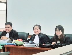 KANTOR HUKUM/ARIS MINTO GUMOLUNG & REKAN SANG PEMBELA KEBENARAN DAN KEADILAN BAGI TERDAKWA TIPIKOR  PROYEK GOR TALAUD ,” TERDAKWA  DI VONIS 1 TAHUN LEBIH RINGAN DARI TUNTUTAN  JPU 10 TAHUN  – TIM ADVOKAT APRESIASI PUTUSAN MAJELIS HAKIM