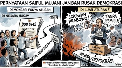 Pernyataan Saiful Mujani Jangan Rusak Demokrasi