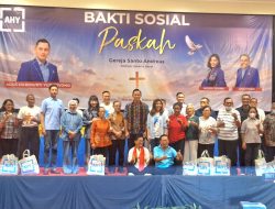 Salurkan Bantuan saat Paskah, Demokrat Perkuat Partai Nasionalis-Religius