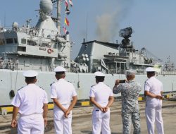Pererat Diplomasi Maritim, Kodaeral III Melepas Keberangkatan Kapal Perang Angkatan Laut Malaysia KD Lekir (F-26)