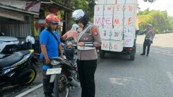 Samsat Banggai Laut Tegaskan Kepatuhan Pajak Kendaraan di Hari Ketiga Gakum