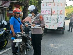 Samsat Banggai Laut Tegaskan Kepatuhan Pajak Kendaraan di Hari Ketiga Gakum