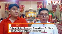 ‎Ritual Mandi Minyak Obat Warnai Kegiatan di Sejid Dewi Thian Shang Sen Mu kota Bitung‎