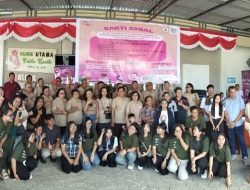Peduli Kesehatan Masyarakat, Rukun MORI Manado Gelar Bakti Sosial di Klinik Utama Pelita kasih Tondano