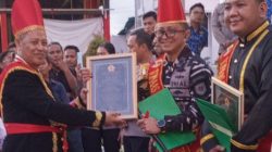 Pemberian Gelar Adat Tonaas Tonsea kepada Kolonel Laut (P) Marvill Marfel Frits E.D